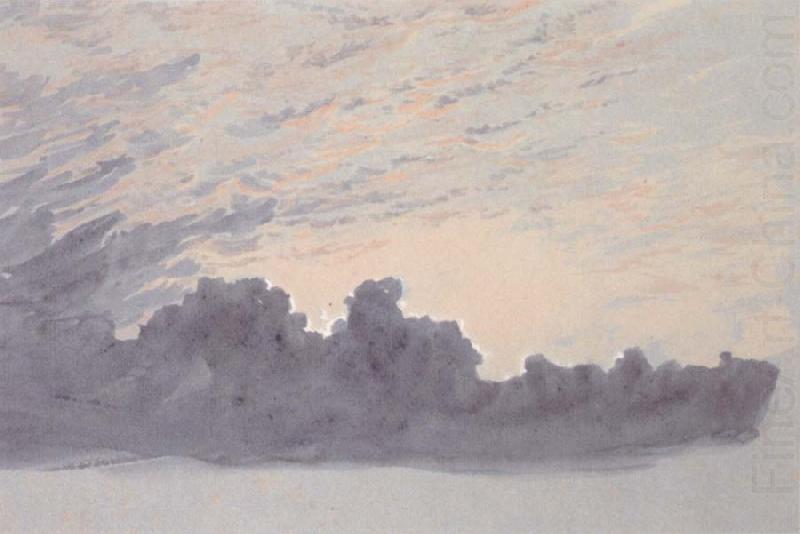 Conrad Martens Cloud Study china oil painting image